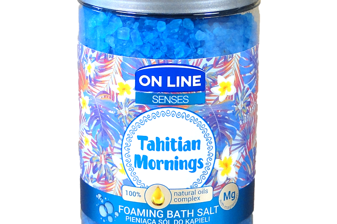 Sůl do koupele Tahitian Mornings 480 g | sůl 