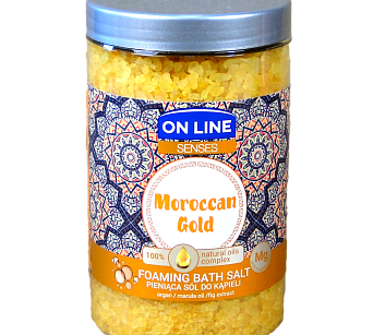 Sůl do koupele Moroccan Gold 480 g