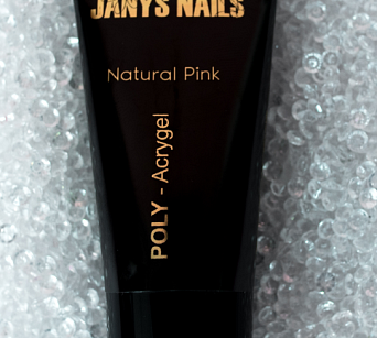 Polygel na bázi akrylu natural pink 30 g